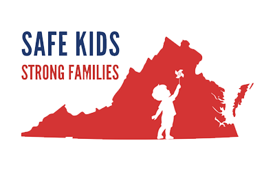 Safe Kids Strong Families Logo